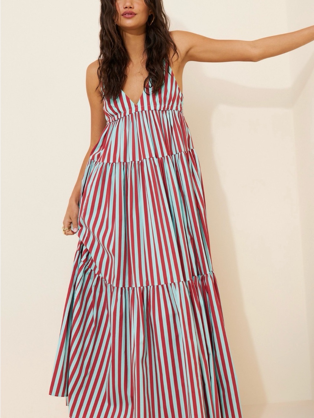 Simon Miller Striped Romi Maxi Dress